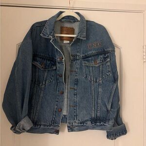 MV Sport “UNC” Blue Denim Jacket